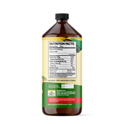 Apricot Seed Edible Oil – 236.59ml (8fl oz)