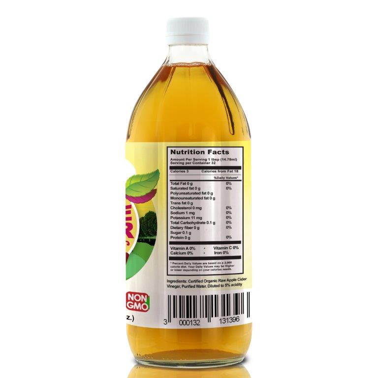 Apple Cider Vinegar Bottle